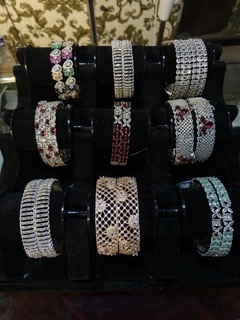jewellery image in black background