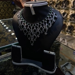 jewellery image in black background